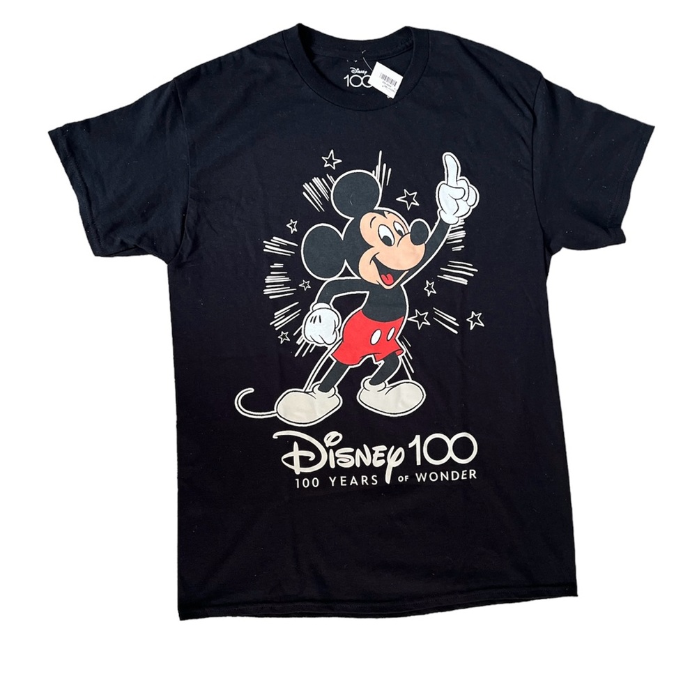 Mickey Mouse Men T shirt size Medium Black